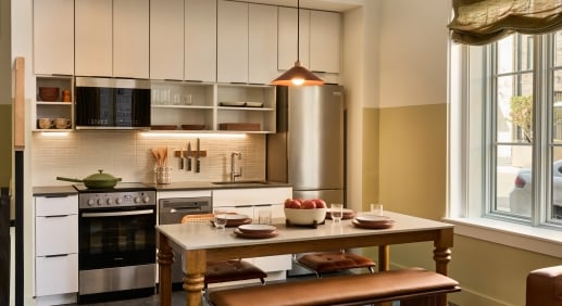 Apartment's kitchen