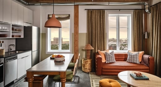 Studio Suite | Kitchen | Livingroom | The Ann Savannah